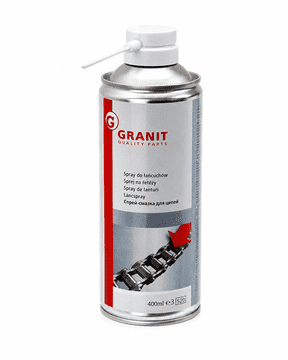 Granit Sprej za verige 400 ml Granit O-ring X-ring poltekoča mast