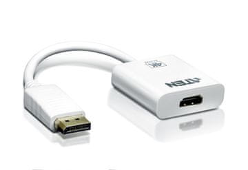 Aten Aten VC986-AT DisplayPort HDMI kabelski adapter bele barve