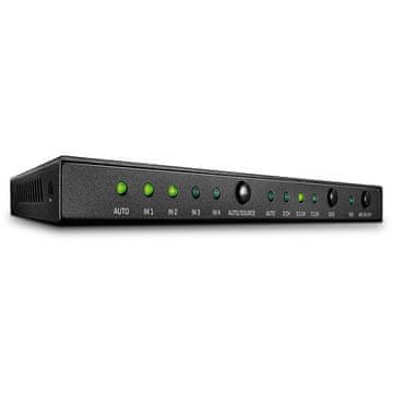 Lindy Razdelilnik HDMI 1x2 4K 60Hz 18Gbps Lindy 38249 črne barve