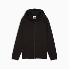 Puma Puma spacer FZ dekliška jopa s kapuco črne barve 68858401 velikost 128