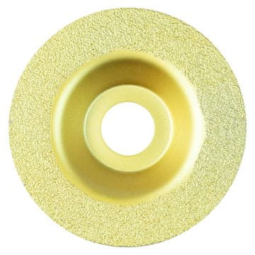 shumee Vorstahl vakuumsko spajkana diamantna plošča 100 mm x 22,2 mm x 2,4 mm