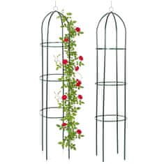 Artemis Vrtna pergola, stebričasti obelisk, steber, stojalo za rastline 194 cm