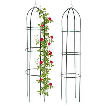 Artemis Vrtna pergola, stebričasti obelisk, steber, stojalo za rastline 194 cm