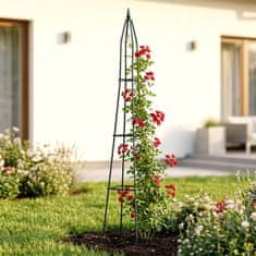 Artemis Vrtna pergola, stebričasti obelisk, steber, stojalo za rastline 190 cm