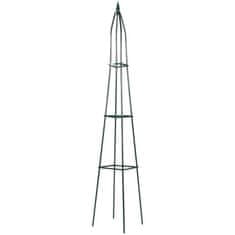 Artemis Vrtna pergola, stebričasti obelisk, steber, stojalo za rastline 190 cm