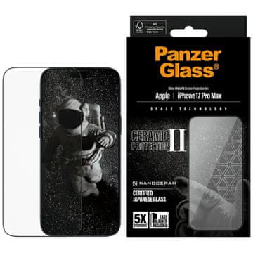 PanzerGlass PanzerGlass Ceramic II Ultra-Wide Fit EasyAligner za iPhone 17 Pro Max