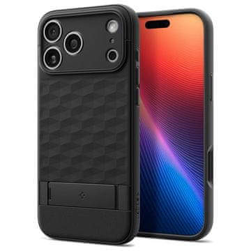 Spigen Ovitek Spigen Parallax "S" MAG MagSafe za iPhone 17 Pro črne barve