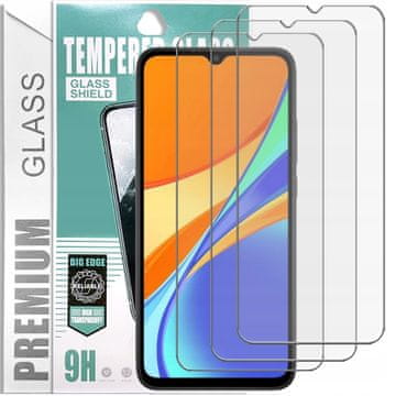 shumee 3x PremiumGlass 9H kaljeno steklo za Xiaomi Redmi 9c / Xiaomi Redmi 9i