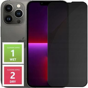 shumee Kaljeno steklo proti vohunjenju za iPhone 13 PRO MAX / 14 plus AntiSpy
