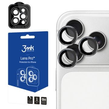 3MK Apple iPhone 17 Pro / 17 Pro Max - zaščita leč 3mk Pro, titanijev siva