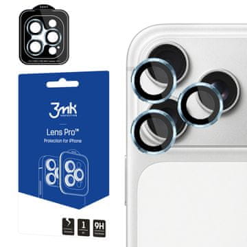 3MK Apple iPhone 17 Pro / 17 Pro Max - zaščita leč 3mk Pro, oceansko modra