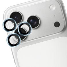 3MK Apple iPhone 17 Pro / 17 Pro Max - zaščita leč 3mk Pro, oceansko modra