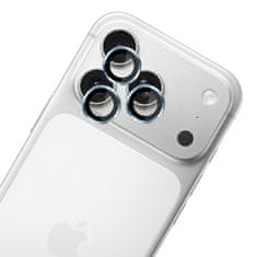 3MK Apple iPhone 17 Pro / 17 Pro Max - zaščita leč 3mk Pro, oceansko modra