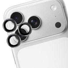 3MK Apple iPhone 17 Pro / 17 Pro Max - zaščita leč 3mk Pro, titanijev siva