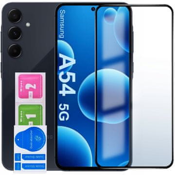 shumee Kaljeno steklo za Samsung Galaxy A54 5G / S23 FE polna pokritost 5D 9H