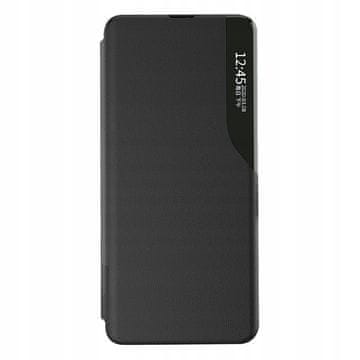 shumee Ovitek za Samsung Galaxy A02S Smart View Cover denarnica črna + steklo