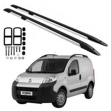 shumee Strešne letve fiat qubo fiorino citroen nemo peugeot bipper 08-24 črna