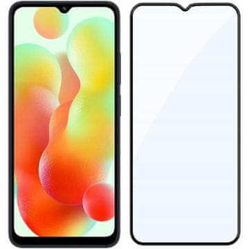shumee Kaljeno steklo za Xiaomi Redmi 12c 4G (celoten zaslon, poln 5D, 9H)