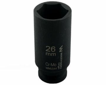 shumee Dolgi šesterokotni udarni ključ 1/2". 26 mm. CrMo. DIN 3129. Waryński