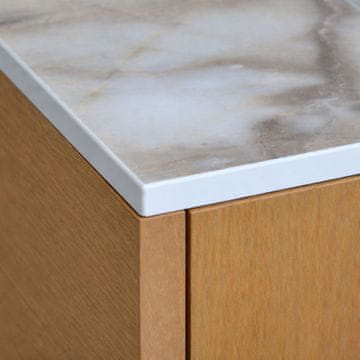 shumee Kuhinjski pult HPL 80x62 cm Breccia Vivaldo (K594SU) vodoodporen 12 mm