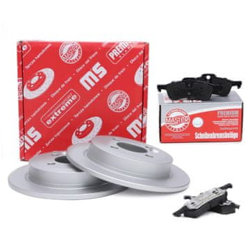Master-Sport Zadnji zavorni diski + ploščice mini (R50, R53), mini kabriolet (R52)