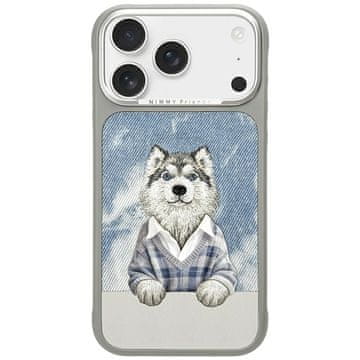 shumee Ovitek Nimmy Gentle Pets Series Dog MagSafe za iPhone 17 Pro, siv