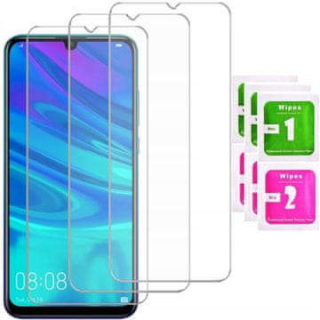 shumee 3x kaljeno steklo zaščitno steklo 9H za Huawei P smart 2019 | 3-PAKET