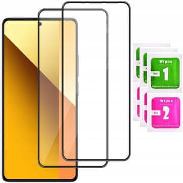 shumee 2x kaljeno steklo za Xiaomi Redmi Note 13 5G steklo za celoten zaslon