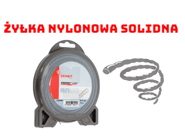 Granit Najlonska vrvica za motorne kose - motorne kose Debelina 1,6 mm 15 m
