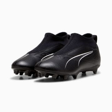 Puma Puma ultra match+ LL FG/AG JR otroški nogometni čevlji črne barve 10769402 r 38