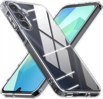 shumee Prozoren ovitek z otočnim steklom za Samsung Galaxy A16 / A16 5G 2MM