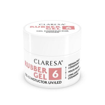 Claresa Claresa gumijasti gel gel za nanos in podaljševanje nohtov 06 - 45 g