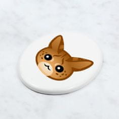 Artdog Savannah - keramična nagrobna ploščica z grafiko in napisom Art-Dog