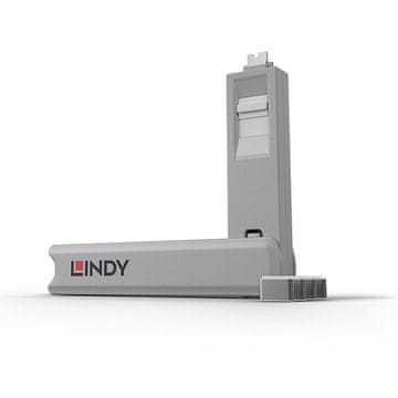 Lindy Lindy 40427 blokator vrat USB tipa C bele barve, 5 kosov blokatorja