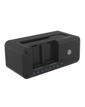 IcyBox ICY BOX IB-2924MSCL-C31 USB 3.2 Gen 2 (3.1 Gen 1) Type-C črne barve
