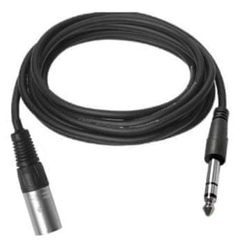 Vivolink Vivolink PROAUDXLRJACKS0.5 avdio kabel 0.5 m XLR 6.35 mm črne barve