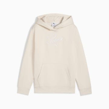 Puma Puma ESS script FL dekliška jopa s kapuco bež 68872887 velikost 140