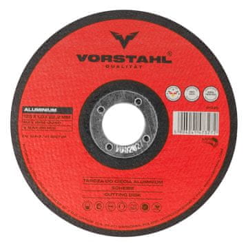 shumee Aluminijasta rezalna plošča, ravna, kakovostna, 125 x 1,0 x 22,2 mm