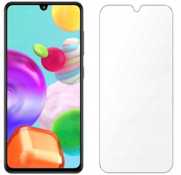 shumee Kaljeno steklo za Samsung Galaxy A41 Glass 9H, ravno 2.5D, zaščitno