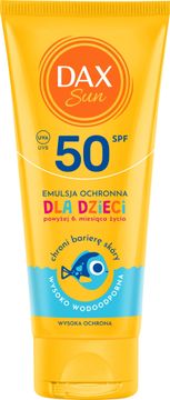shumee DAX losjon za zaščito pred soncem za otroke SPF 50 potovalni 100 ml