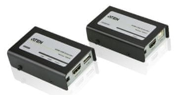 Aten HDMI USB podaljšek za avdio/video + USB podaljšek, VE803-AT-G