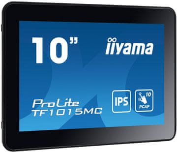 iiyama iiyama TF1015MC-B3 monitor 10,1" HD LED zaslon na dotik črne barve