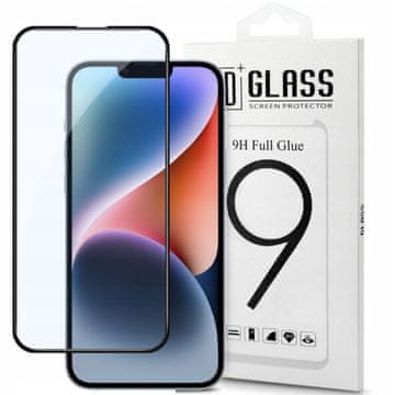 shumee Kaljeno steklo za Apple iPhone 14 Plus, celozaslonski zaslon 5D 9H