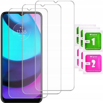 shumee 3x kaljeno steklo za Motorola Moto E20 E30 E40 | PAKIRANJE 3 KOSOV