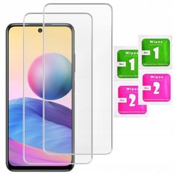shumee 2x kaljeno steklo ZA xiaomi redmi note 10 5G / note 10 4G | 2 kosa