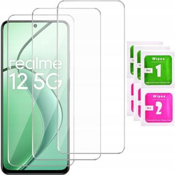shumee 2x kaljeno steklo ZA realme 12 5G / realme 11 5G glass 9H | 2 kosa