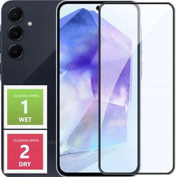 shumee Kaljeno steklo za Samsung Galaxy A35 5G / A55 5G celozaslonski zaslon 5D 9H