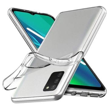 shumee Ovitek za Samsung Galaxy A03S prozoren prozoren ovitek + 9H steklo