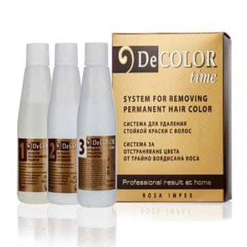 shumee Odstranjevalec barve za lase Decolor time - 3 x 110 ml (1 komplet)