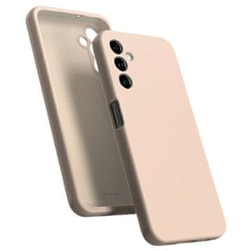 Mercury Silikonski ovitek Mercury za Samsung A15 4G/5G roza peščeno-rumen